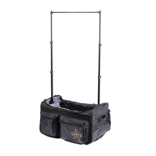 Professional Garment Duffel Bag For Dancer, 28 Inch Dance Bag With Garment Rack And Wheels For Competition, Collapsible, Water Resistant Premium Exterior Nylon Fabric 1 Professional Garment Duffel Bag For Dancer, 28 Inch Dance Bag With Garment Rack And Wheels For Competition, Collapsible, Water Resistant Premium Exterior Nylon Fabric