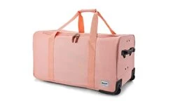 BRÜUN Large Size Duffel Bag With Protective Cover – A Pink Colored Dream Rolling Carrier With Garment Rack And Wheels For Travel – Designed For Men And Women To Hang Clothes On Long Journeys -Backpack Shop 31dZ7f zqAL