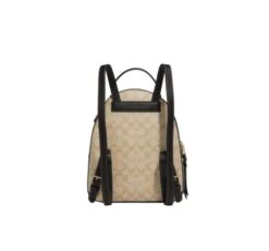 Coach Women's Jordyn Backpack (Blocked Signature Canvas - Light Khaki - Brown Multi) -Backpack Shop 31kRfAmrJ7L
