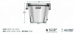 YETI Tank 45 Bucket Cooler, Desert Tan 9 YETI Tank 45 Bucket Cooler, Desert Tan -Backpack Shop 31oSX0yZTKL