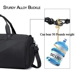 Garment Bags For Travel,Carry On Suit Bags For Men Travel,Garment Bag With Shoe Compartment,2 In 1 Waterproof Convertible Garment Bag With Shoulder Strap Black -Backpack Shop 411FMZHI1AL