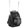 EASTON WALK-OFF IV Bat & Equipment Backpack Bag | Baseball Softball | 2020 | Black | 2 Bat Sleeves | Vented Shoe Pocket | External Helmet Holder | 2 Side Pockets | Valuables Pocket | Fence Hook