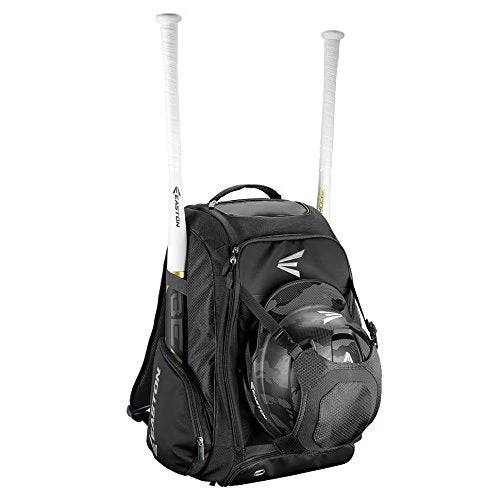 EASTON WALK-OFF IV Bat & Equipment Backpack Bag | Baseball Softball | 2020 | Black | 2 Bat Sleeves | Vented Shoe Pocket | External Helmet Holder | 2 Side Pockets | Valuables Pocket | Fence Hook 1 EASTON WALK-OFF IV Bat & Equipment Backpack Bag | Baseball Softball | 2020 | Black | 2 Bat Sleeves | Vented Shoe Pocket | External Helmet Holder | 2 Side Pockets | Valuables Pocket | Fence Hook