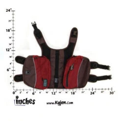 Outward Hound Kyjen Excursion Dog Backpack, Medium, Red Clay And Java -Backpack Shop 412VZdt 4mL