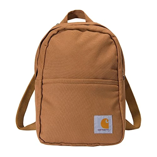 Carhartt Mini Backpack, Everyday Essentials Daypack For Men And Women, Brown 1 Carhartt Mini Backpack, Everyday Essentials Daypack For Men And Women, Brown