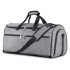 Carry On Garment Bag For Travel Business Trips, Bukere Convertible Travel Duffel Bag With Shoe Compartment, Detachable Shoulder Strap, 2 In 1 Weekender Suit Bag For Men Women