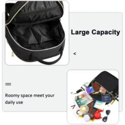 MATEIN Mini Backpack For Women, Waterproof Stylish Daypack Purse Shoulder Bag With USB Charging Port, Lightweight Small Casual Daily Travel Backpack For Ladies Teen Girls, 2pcs Sets, Black 13 MATEIN Mini Backpack For Women, Waterproof Stylish Daypack Purse Shoulder Bag With USB Charging Port, Lightweight Small Casual Daily Travel Backpack For Ladies Teen Girls, 2pcs Sets, Black -Backpack Shop 41E 0vR8dpL