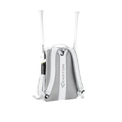 EASTON WALK-OFF IV Bat & Equipment Backpack Bag | Baseball Softball | 2020 | White | 2 Bat Sleeves | Vented Shoe Pocket | External Helmet Holder | 2 Side Pockets | Valuables Pocket | Fence Hook -Backpack Shop 41EMi20LGdL