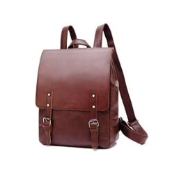Zebella Vintage Faux Leather Backpack For Women Mens Vegan Leather Back Pack Travel Daypack College Bookbag-Coffee 10 Zebella Vintage Faux Leather Backpack For Women Mens Vegan Leather Back Pack Travel Daypack College Bookbag-Coffee -Backpack Shop 41Gcwd7vIzL