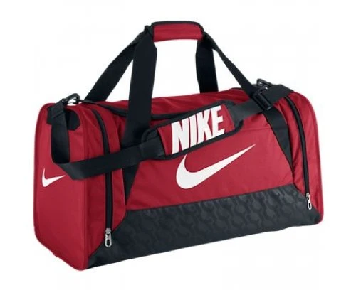 Nike Brasilia 6 Duffel Bag Black/White Size Medium 3 Nike Brasilia 6 Duffel Bag Black/White Size Medium - Image 3