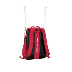 EASTON WALK-OFF IV Bat & Equipment Backpack Bag | Baseball Softball | 2020 | Red | 2 Bat Sleeves | Vented Shoe Pocket | External Helmet Holder | 2 Side Pockets | Valuables Pocket | Fence Hook 8 EASTON WALK-OFF IV Bat & Equipment Backpack Bag | Baseball Softball | 2020 | Red | 2 Bat Sleeves | Vented Shoe Pocket | External Helmet Holder | 2 Side Pockets | Valuables Pocket | Fence Hook -Backpack Shop 41LbgVAO1gL