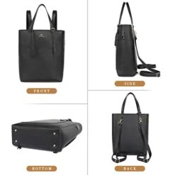 Backpack Purse For Women, 15.6 Inch Convertible Soft Vegan Leather Laptop Backpack With USB Charging Port, Waterproof Anti-theft Shoulder Tote Bag Handbag With Tassel For School Work Business Travel 9 Backpack Purse For Women, 15.6 Inch Convertible Soft Vegan Leather Laptop Backpack With USB Charging Port, Waterproof Anti-theft Shoulder Tote Bag Handbag With Tassel For School Work Business Travel -Backpack Shop 41P23DX6QhL