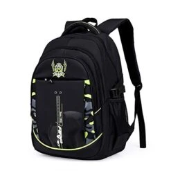 Waterproof School Backpack For Boys Men Kids Elementary School Bags Bookbag
