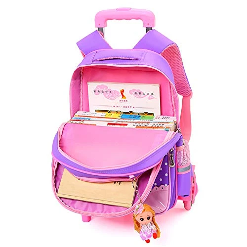 Meetbelify Girls Kids Rolling Backpack Backpacks With Wheels For Girls For School 6 Meetbelify Girls Kids Rolling Backpack Backpacks With Wheels For Girls For School - Image 6