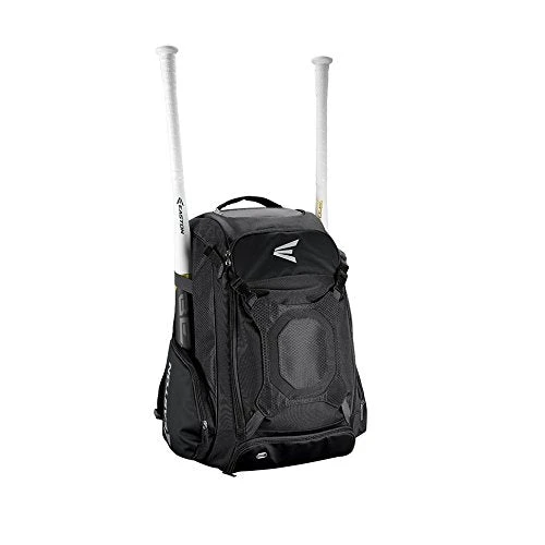 EASTON WALK-OFF IV Bat & Equipment Backpack Bag | Baseball Softball | 2020 | Black | 2 Bat Sleeves | Vented Shoe Pocket | External Helmet Holder | 2 Side Pockets | Valuables Pocket | Fence Hook 5 EASTON WALK-OFF IV Bat & Equipment Backpack Bag | Baseball Softball | 2020 | Black | 2 Bat Sleeves | Vented Shoe Pocket | External Helmet Holder | 2 Side Pockets | Valuables Pocket | Fence Hook - Image 5