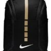 Nike Hoops Elite Hoops Pro Basketball Backpack,Black/Metallic Gold,One Size
