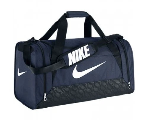 Nike Brasilia 6 Duffel Bag Black/White Size Medium 4 Nike Brasilia 6 Duffel Bag Black/White Size Medium - Image 4