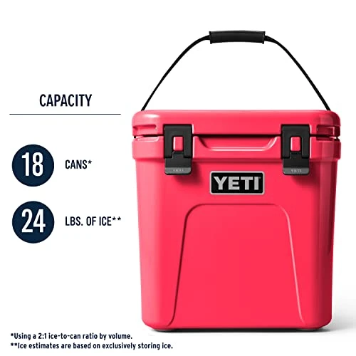 YETI Roadie 24 Cooler, Bimini Pink 6 YETI Roadie 24 Cooler, Bimini Pink - Image 6