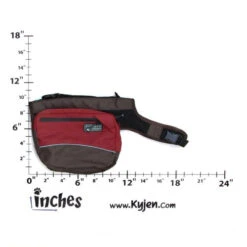 Outward Hound Kyjen Excursion Dog Backpack, Medium, Red Clay And Java -Backpack Shop 41dfM1YspiL