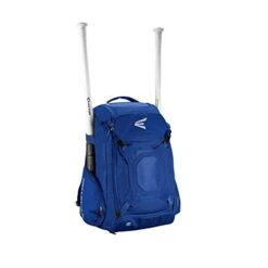 EASTON WALK-OFF IV Bat & Equipment Backpack Bag | Baseball Softball | 2020 | Royal | 2 Bat Sleeves | Vented Shoe Pocket | External Helmet Holder | 2 Side Pockets | Valuables Pocket | Fence Hook -Backpack Shop 41eOAK0BSZL
