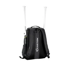 EASTON WALK-OFF IV Bat & Equipment Backpack Bag | Baseball Softball | 2020 | Black | 2 Bat Sleeves | Vented Shoe Pocket | External Helmet Holder | 2 Side Pockets | Valuables Pocket | Fence Hook 8 EASTON WALK-OFF IV Bat & Equipment Backpack Bag | Baseball Softball | 2020 | Black | 2 Bat Sleeves | Vented Shoe Pocket | External Helmet Holder | 2 Side Pockets | Valuables Pocket | Fence Hook -Backpack Shop 41ePcm3KZcL
