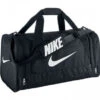 Nike Brasilia 6 Duffel Bag Black/White Size Medium