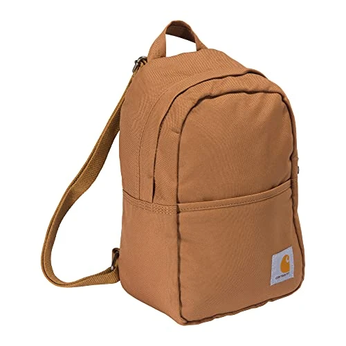 Carhartt Mini Backpack, Everyday Essentials Daypack For Men And Women, Brown 7 Carhartt Mini Backpack, Everyday Essentials Daypack For Men And Women, Brown - Image 7