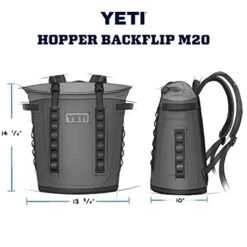 YETI Hopper M20 Backpack Soft Sided Cooler, Navy -Backpack Shop 41i92BVrtqL