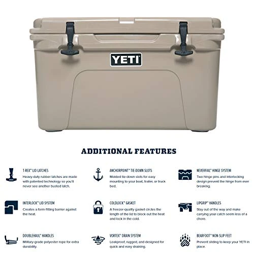 YETI Tundra 45 Cooler Desert Tan 3 YETI Tundra 45 Cooler Desert Tan - Image 3