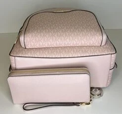 Michael Kors MICHAEL Michael Kors Jaycee Large Backpack Bundled With Large Continental Wallet/Wristlet Purse Hook -Backpack Shop 41jqxHczMkL