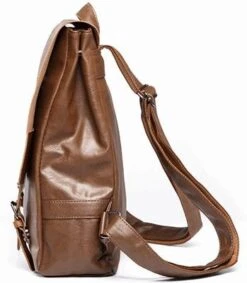 Kenox Vintage PU Leather Laptop Backpack Knapsack Rucksack Weekender Daypack Bag -Backpack Shop 41kk3mI5UOL