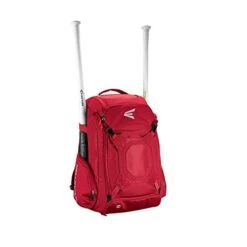 EASTON WALK-OFF IV Bat & Equipment Backpack Bag | Baseball Softball | 2020 | Red | 2 Bat Sleeves | Vented Shoe Pocket | External Helmet Holder | 2 Side Pockets | Valuables Pocket | Fence Hook 9 EASTON WALK-OFF IV Bat & Equipment Backpack Bag | Baseball Softball | 2020 | Red | 2 Bat Sleeves | Vented Shoe Pocket | External Helmet Holder | 2 Side Pockets | Valuables Pocket | Fence Hook -Backpack Shop 41ljex4QyHL
