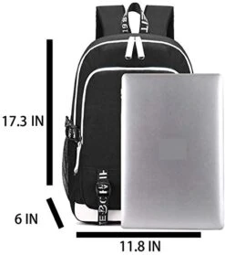 DarkT Stranger Things Backpack, Luminous School Bag, Laptop Backpack With USB Charging Port, Unisex College Daypack -Backpack Shop 41oH89swgAL