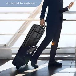 Limoomil Heavy Duty Waterproof Garment Bag For Travel, Tear Resistance Suit Bag For Men Travel For Suits, Tuxedos, Dresses, Coats, Uniform. 42 Inch, Darkgrey -Backpack Shop 41q7itJX80L