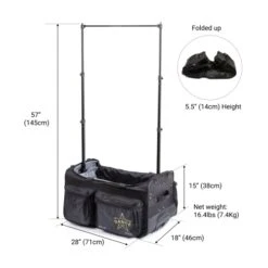 Professional Garment Duffel Bag For Dancer, 28 Inch Dance Bag With Garment Rack And Wheels For Competition, Collapsible, Water Resistant Premium Exterior Nylon Fabric 8 Professional Garment Duffel Bag For Dancer, 28 Inch Dance Bag With Garment Rack And Wheels For Competition, Collapsible, Water Resistant Premium Exterior Nylon Fabric -Backpack Shop 41qXJdkL9EL
