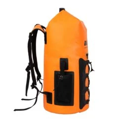 Buffalo Gear Portable Insulated Backpack Cooler Bag - Hands-Free And Collapsible, Waterproof And Soft-Sided Cooler Backpack For Hiking, The Beach, Picnics,Camping, Fishing - Orange,35 Liters,30 Can -Backpack Shop 516MSDsPtUL
