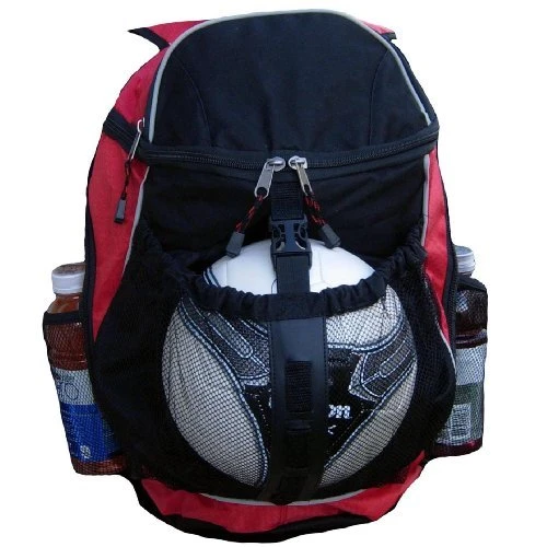 Sport Backpack - Basketball Backpack, Soccer Ball Backpack, Volley Ball Backpack (Red) 1 Sport Backpack - Basketball Backpack, Soccer Ball Backpack, Volley Ball Backpack (Red)