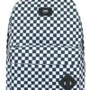 Vans Navy Blue White Checkerboard Old Skool Backpack