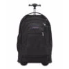 JanSport Driver 8 Core Series Wheeled Backpack (All Black)