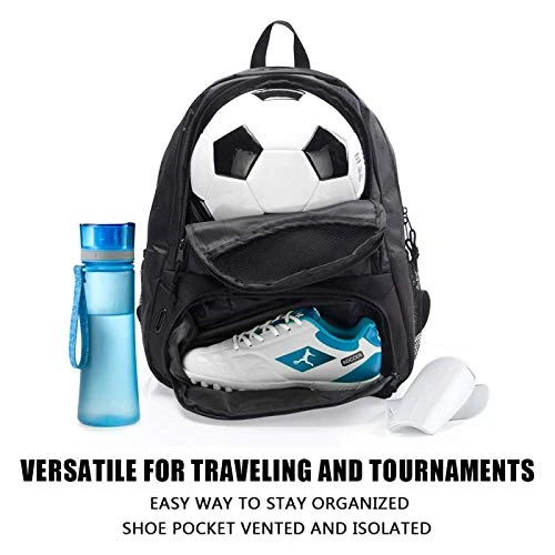 ERANT Soccer Bag For Girls - Soccer Backpack For Boys - Soccer Bags For Boys - Girls Soccer Bags With Ball Holder - Soccer Backpack For Girls - Kids Soccer Bag Kids - Soccer Backpacks With Ball Holder 5 ERANT Soccer Bag For Girls - Soccer Backpack For Boys - Soccer Bags For Boys - Girls Soccer Bags With Ball Holder - Soccer Backpack For Girls - Kids Soccer Bag Kids - Soccer Backpacks With Ball Holder - Image 5