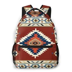 Aztec Backpack Tribal Western Backpack For Boys Girls Elementary School Navajo Bags Back To School Gift Bookbag 2nd 3rd 4th 5th 6th Grade