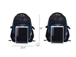 Meetbelify Kids Rolling Backpacks Luggage Six Wheels Unisex Trolley School Bags Blue -Backpack Shop 51SnL2tXJWL
