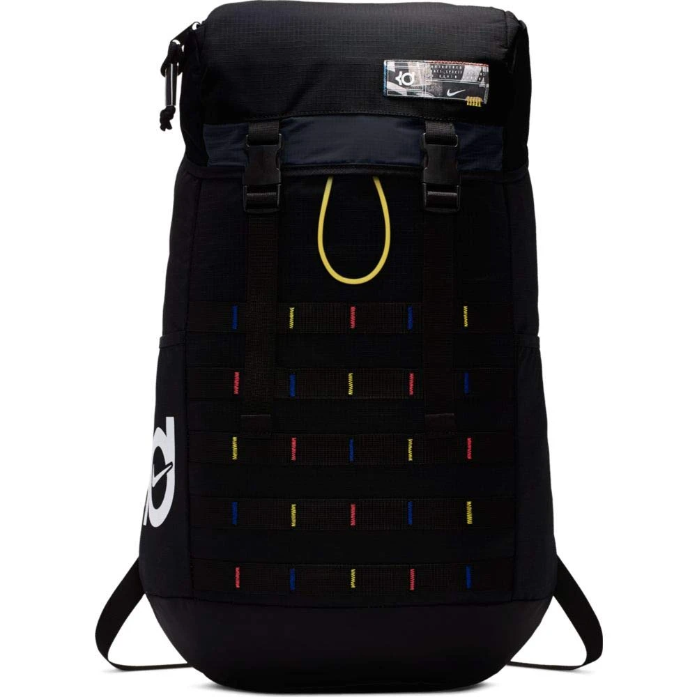 Nike KD Basketball Backpack BA6019-011 BLACK/MULTI-COLOR/WHITE 1 Nike KD Basketball Backpack BA6019-011 BLACK/MULTI-COLOR/WHITE
