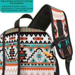 Pardick Aztec Print School Backpacks For Girls Boys Teens Students - Stylish College Schoolbag Book Bag - Water Resistant Travel Backpacks For Women Men -Backpack Shop 51WCnKBISbL