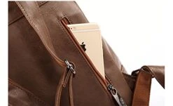 Kenox Vintage PU Leather Laptop Backpack Knapsack Rucksack Weekender Daypack Bag -Backpack Shop 51YXv4BHeBL