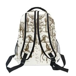 Xigua Western Desert Cowboy Backpacks Waterproof Laptop IPad Tablet Travel Backpack School Bag With Multiple Pockets 11 Xigua Western Desert Cowboy Backpacks Waterproof Laptop IPad Tablet Travel Backpack School Bag With Multiple Pockets -Backpack Shop 51cCDY7CGXS