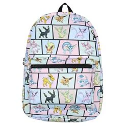 Bioworld Pokemon Backpack Eevee Evolutions Laptop School Travel Backpack Bag -Backpack Shop 51emhFz1u6L