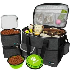 PetAmi Dog Travel Bag | Airline Approved Tote Organizer With Multi-Function Pockets, Food Container Bag And Collapsible Bowl | Perfect Weekend Pet Travel Set For Dog, Cat (Charcoal, Large) 13 PetAmi Dog Travel Bag | Airline Approved Tote Organizer With Multi-Function Pockets, Food Container Bag And Collapsible Bowl | Perfect Weekend Pet Travel Set For Dog, Cat (Charcoal, Large) -Backpack Shop 51gc8Y16XJL c374cc9f 4f16 41f3 b457 3545c4c88347