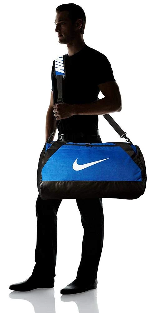 NIKE Brasilia Training Duffel Bag, Game Royal/Black/White, Medium 2 NIKE Brasilia Training Duffel Bag, Game Royal/Black/White, Medium - Image 2