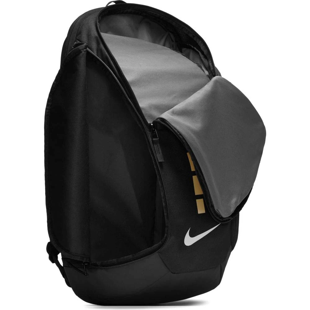 Nike Hoops Elite Pro Basketball Backpack,Black/Metallic Gold,One Size 4 Nike Hoops Elite Pro Basketball Backpack,Black/Metallic Gold,One Size - Image 4
